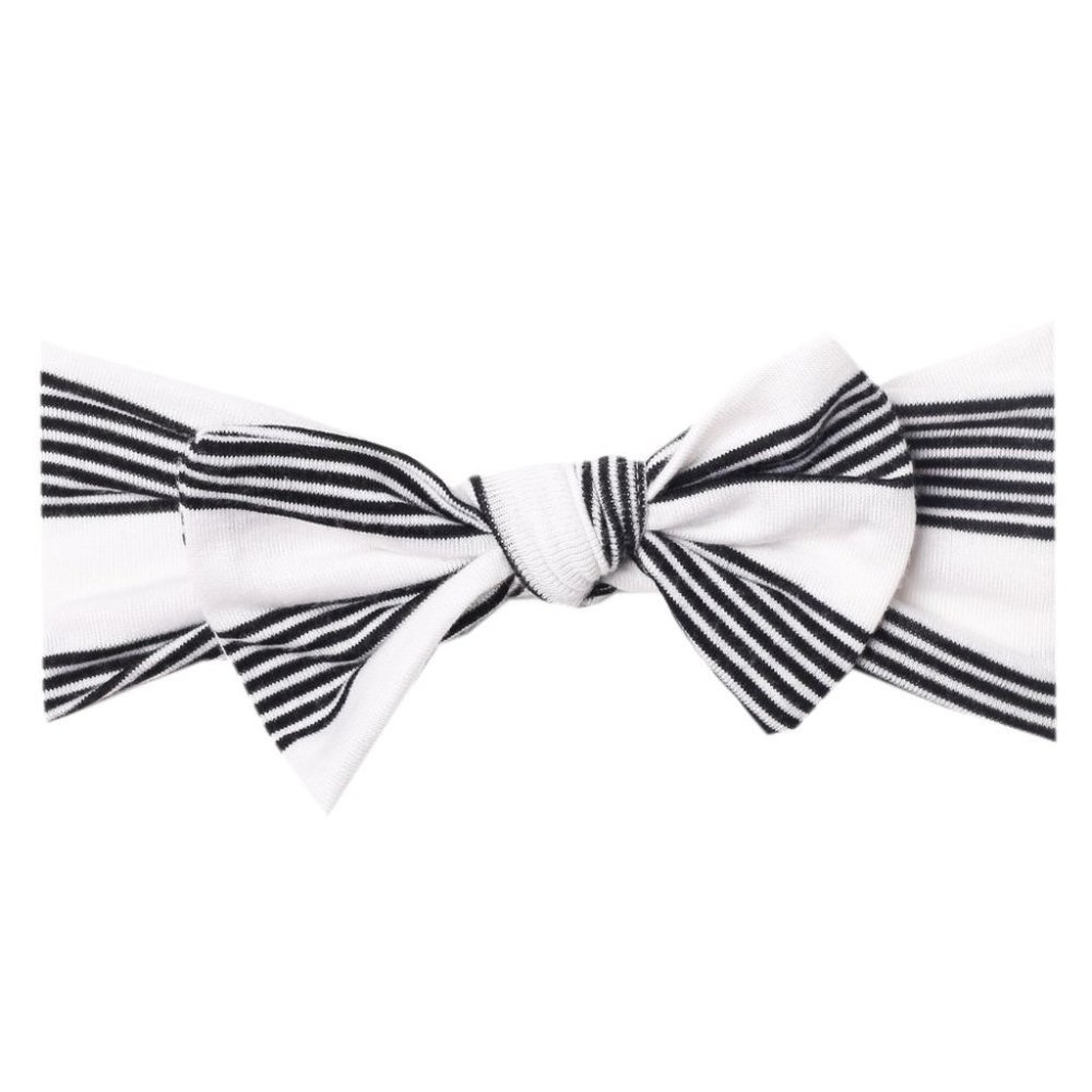 NWT Copper Pearl Infant Headband Bow Stripes